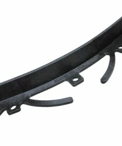 Oldcastle 6-Pack 20-ft Black Plastic Landscape Edging Section