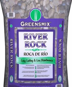 Greensmix Landscaping Rock 0.5-cu ft River Rock