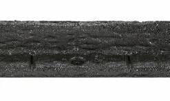 Rubberific 4-ft Black Rubber Landscape Edging Section