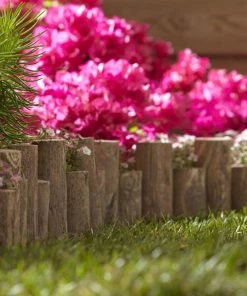Greenes 3-ft Brown Wood Landscape Edging Section -Landscaping Online Outlet 03837746