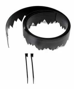 EasyFlex Pound-In Landshark 20-ft Black Plastic Landscape Edging Roll