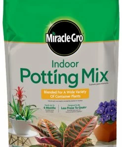 Miracle-Gro Soil & Soil Amendments Indoor 6-Quart Potting Soil Mix