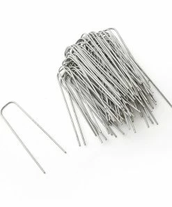 Sta-Green Landscape Fabric & Stakes 75-Pack 4-in Steel Landscape Fabric Pins -Landscaping Online Outlet 07862200