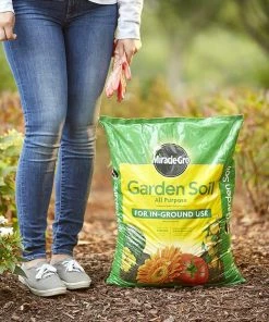 Miracle-Gro Soil & Soil Amendments All Purpose for In-Ground Use 2-cu ft Garden Soil -Landscaping Online Outlet 09198112