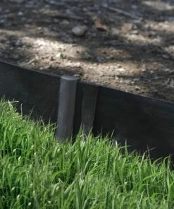 EasyFlex Pound-In Landshark 20-ft Black Plastic Landscape Edging Roll -Landscaping Online Outlet 09549120