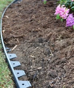 EasyFlex 40-ft Black Plastic Landscape Edging Roll -Landscaping Online Outlet 09549152