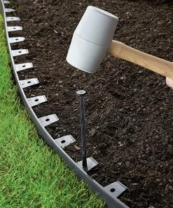 EasyFlex 20-ft Black Plastic Landscape Edging Roll -Landscaping Online Outlet 09549155