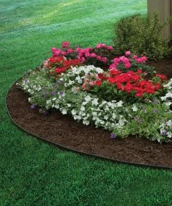 EasyFlex Pound-In Landshark 20-ft Black Plastic Landscape Edging Roll -Landscaping Online Outlet 09779561