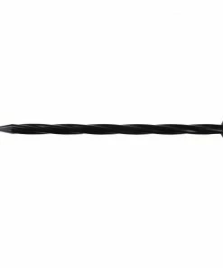 EasyFlex 144-Pack 8-in Black Plastic Edging Stake