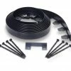 EasyFlex 40-ft Black Plastic Landscape Edging Roll