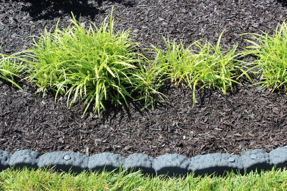 Rubberific 4-ft Gray Rubber Landscape Edging Section 7 Rubberific 4-ft Gray Rubber Landscape Edging Section - Image 7