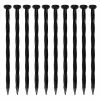 EasyFlex 10-Pack 8-in Black Plastic Edging Stake