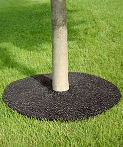 Rubberific Mulch Brown Recycled Rubber Rubber 36-in Tree Ring -Landscaping Online Outlet 15932688 scaled
