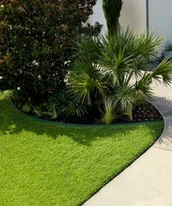 COL-MET 4-ft Green Powder Coat Steel Landscape Edging Section -Landscaping Online Outlet 16406820