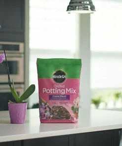 Miracle-Gro Soil & Soil Amendments Orchid 8-Quart Potting Soil Mix -Landscaping Online Outlet 16804208