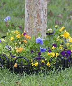 EasyFlex 8-Pack 10-ft Black Plastic Landscape Edging Bundle -Landscaping Online Outlet 40457104