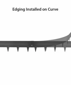 IRONRIDGE 5-Pack Slate Landscape edging section -Landscaping Online Outlet 42352560
