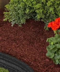 Rubberific 0.8-cu ft Red Rubber Mulch 19 Rubberific 0.8-cu ft Red Rubber Mulch -Landscaping Online Outlet 42357319