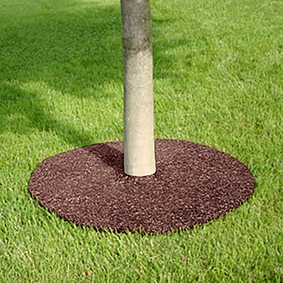 Rubberific Mulch Red Recycled Rubber Rubber 24-in Tree Ring 7 Rubberific Mulch Red Recycled Rubber Rubber 24-in Tree Ring - Image 7