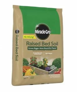 Miracle-Gro Soil & Soil Amendments 1.5-cu ft Organic Raised Bed Soil -Landscaping Online Outlet 42712393