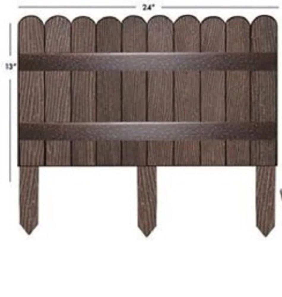Style Selections Edging Whiskey Scalloped Fence 1 Style Selections Edging Whiskey Scalloped Fence