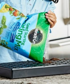 Miracle-Gro Soil & Soil Amendments Seed Starting Potting Mix 2-Pack 8-Quart Potting Soil Mix -Landscaping Online Outlet 44003992