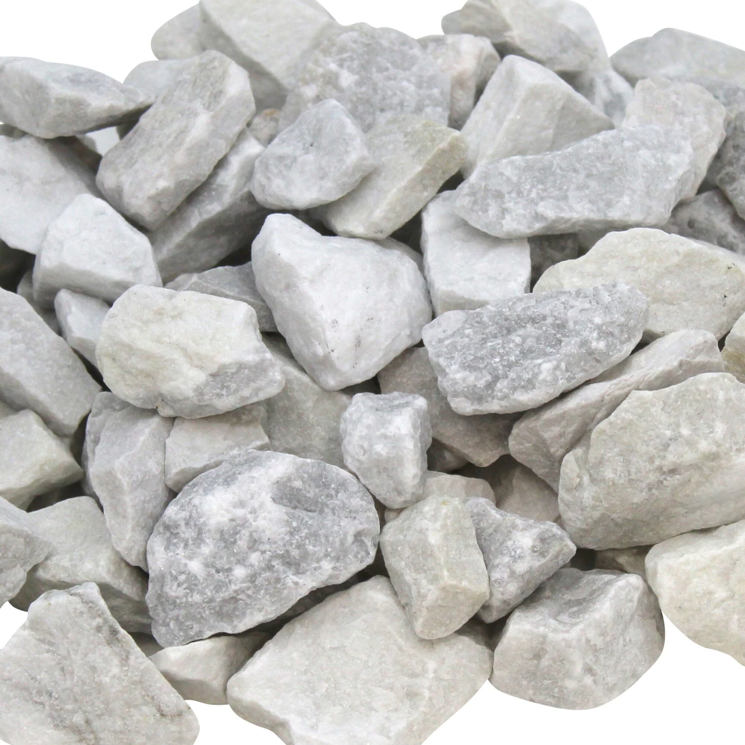 Beach Pebble Company Landscaping Rock Decorative stone chip 30-lb White Decorative Rock 2 Beach Pebble Company Landscaping Rock Decorative stone chip 30-lb White Decorative Rock - Image 2